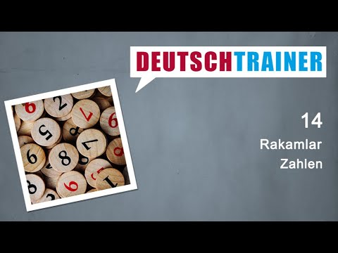 Yeni başlayanlar için Almanca (A1/A2) | Deutschtrainer: Rakamlar