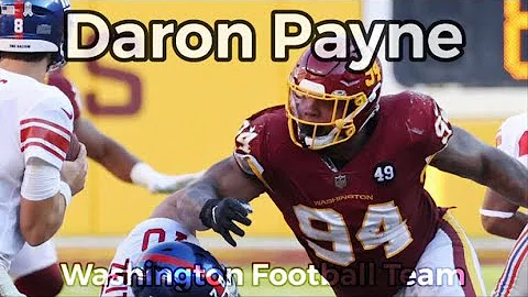 Daron Payne COMPLETE 2020-21 Season Highlights | B...