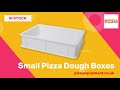 Small pizza dough boxes