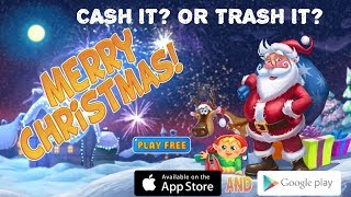 Merry Christmas - match 3 (mobile) Cash it? Or Trash it? screenshot 4