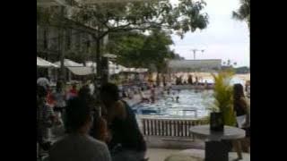 DJing at Tanjong Beach Club, Sentosa, Singapore