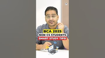 💥BCA After 12th Non Computer Science? Best BCA Tips For Non CS Students #shorts #bca #bcacourse