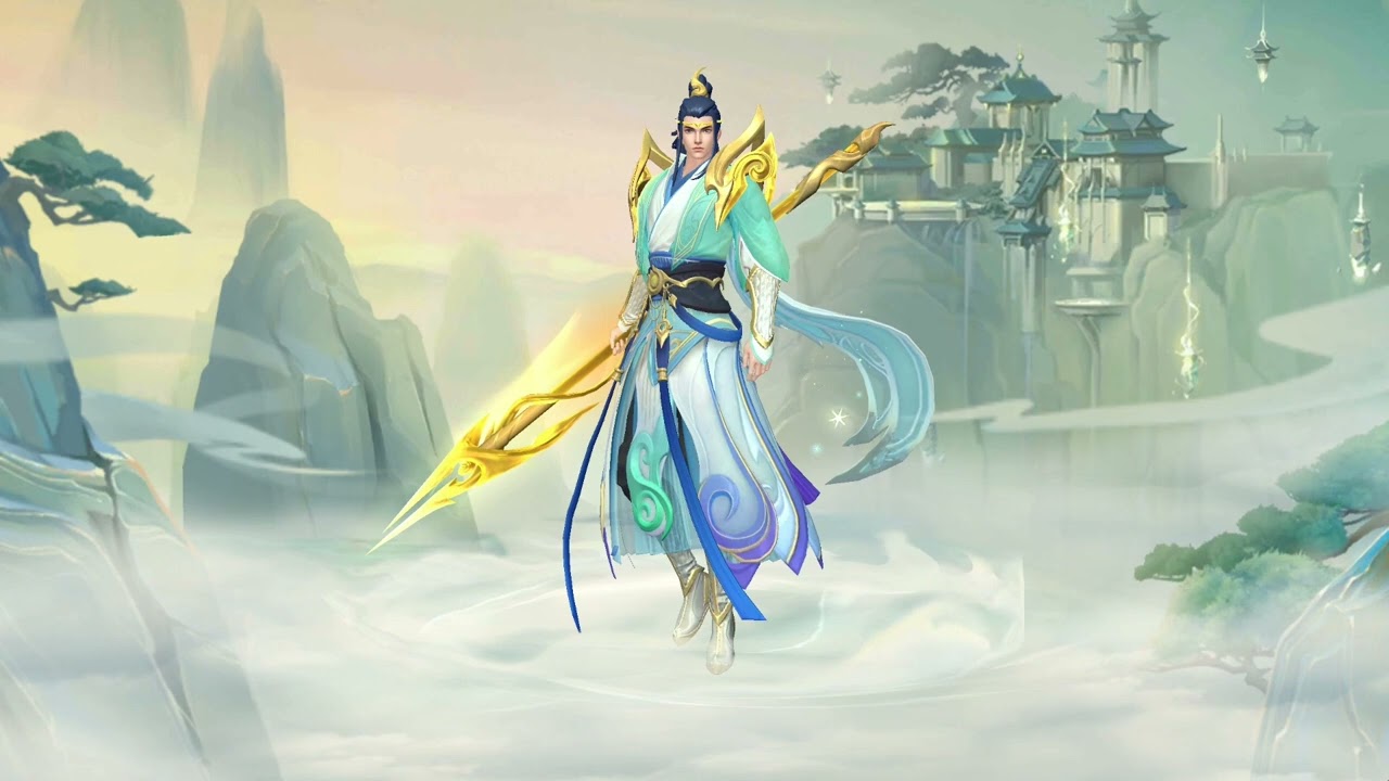 Zilong Empyrean Paladin Skin - Mobile Legends Live Wallpaper For Desktop