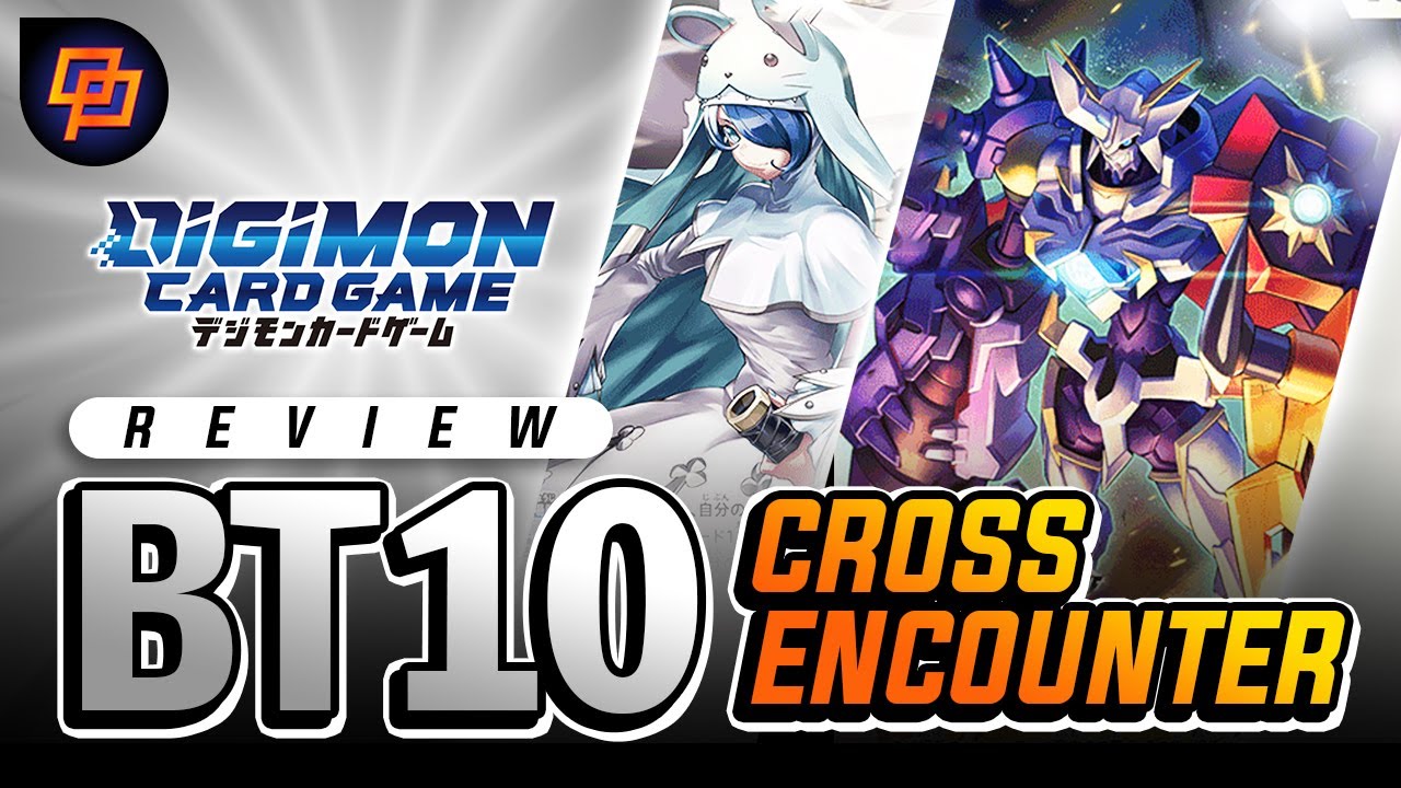 DIGIMON CARD GAME BT-10 CROSS ENCOUNTER cards list