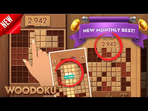 Woodoku Strategies: 2942 points in less than 10 minutes.