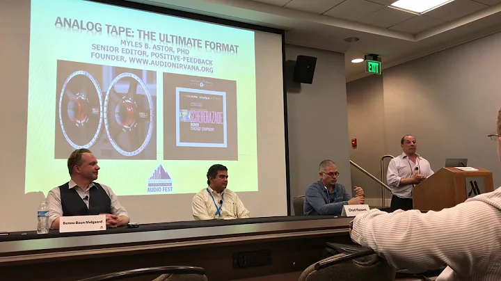 Analog Tape: The Ultimate Format Seminar @ RMAF 2017 (Clip 1)