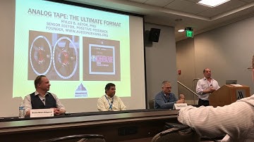 Analog Tape: The Ultimate Format Seminar @ RMAF 2017 (Clip 1)