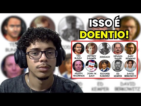Awgustin Reagindo a Como os MAIORES ASSASSINOS EM SÉRIE foram capturados