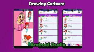 Source Code Drawing Cartoons Android Studio screenshot 4