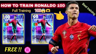 Cristiano Ronaldo Level training in efootball.#efootball2024#cristianoronaldo #football #harryfaoki