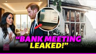 Emergency Bank Meeting EXPOSED?! Harry &amp; Meghan’s Montecito Finances in Freefall