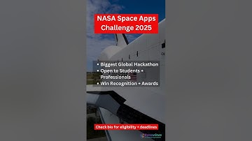 NASA Space Apps Challenge 2025 🚀 | World’s Biggest Hackathon | How to Join