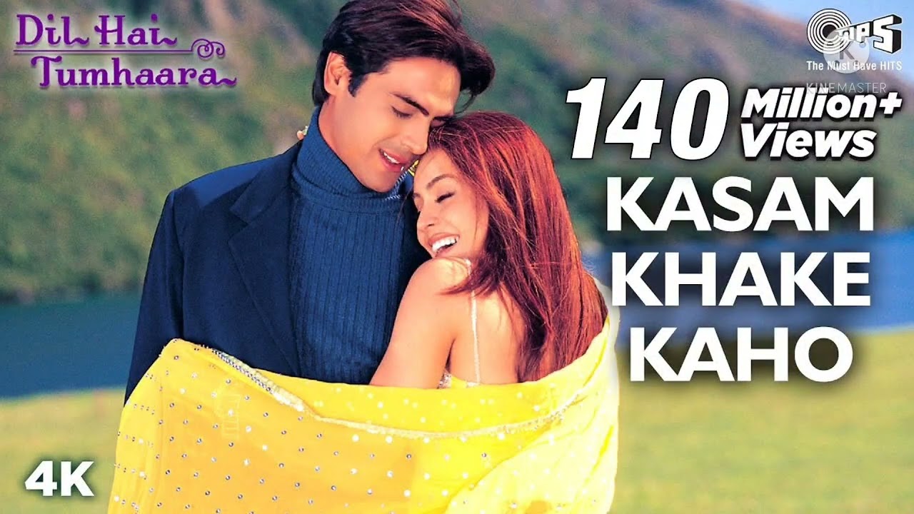 Kasam khake kaho video song  Dill hai tumhara l prety , Arjun and mahima l Alka Yagnik & Kumar Sanu