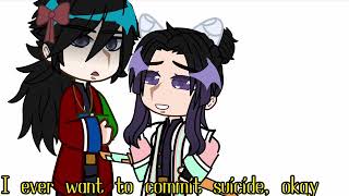 'You're serious..' ||giyuu angst|| TW talk of suicide and old sh scars