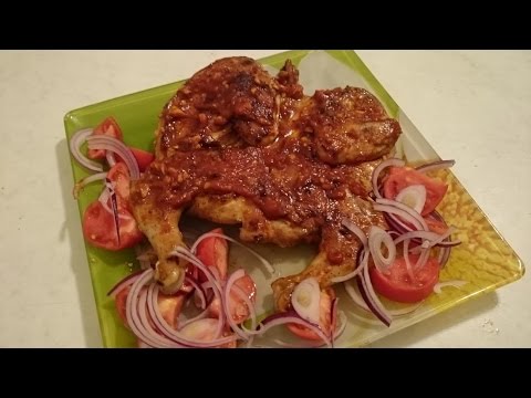 Цыпленок табака Секрет рецепта второго блюда из мяса на праздник что приготовить из курицы вкусно