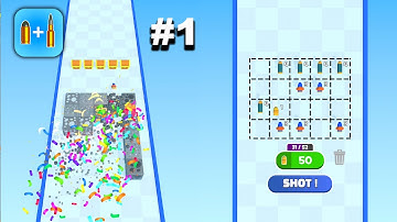 Merge Bullet - New Release - Hyper Hybrid Casual - Gameplay Walkthrough (iOS & Android)