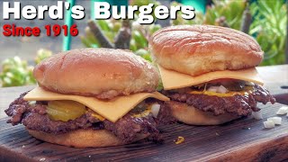 100 Year-Old Hamburger Recipe! | Herd's Smash Burger Copycat!