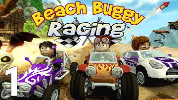 Beach Buggy Racing Gameplay Walkthrough Part 1 - Tutorial (iOS/Android Games)