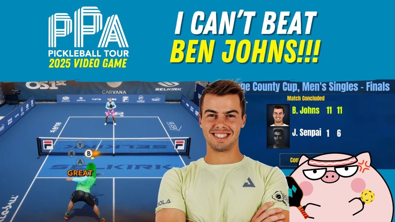 I CAN'T BEAT BEN JOHNS!!! | PPA Tour 2025 Video Game - Career Mode