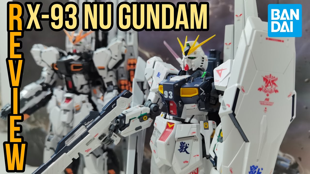 REVIEW] RX-93 NU GUNDAM 1/100 MG - Bandai Ver.Ka and Fortune Meow