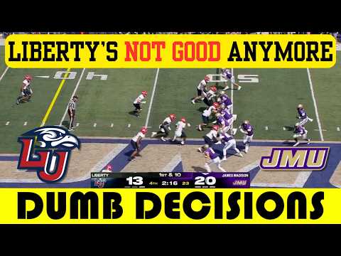 Dumb Decisions: The DUMBEST Clock Management of Week 1 | Liberty vs James Madison (2026)