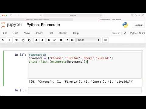 Enumerate-Python's built in function