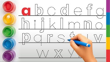 ABC Tracing, A to Z,  Learn English Letters, Alphabet, ABC song, Alphabet Tracing, Kids Learning