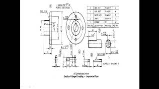 ASSEMBLY MODELING FLANGE COUPING IN TAMIL