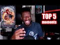 My TOP 5 MOMENTS from Spider-Man No Way Home (SPOILERS of course)