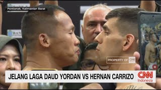 Jelang Laga Daud Yordan Vs Hernan Carrizo