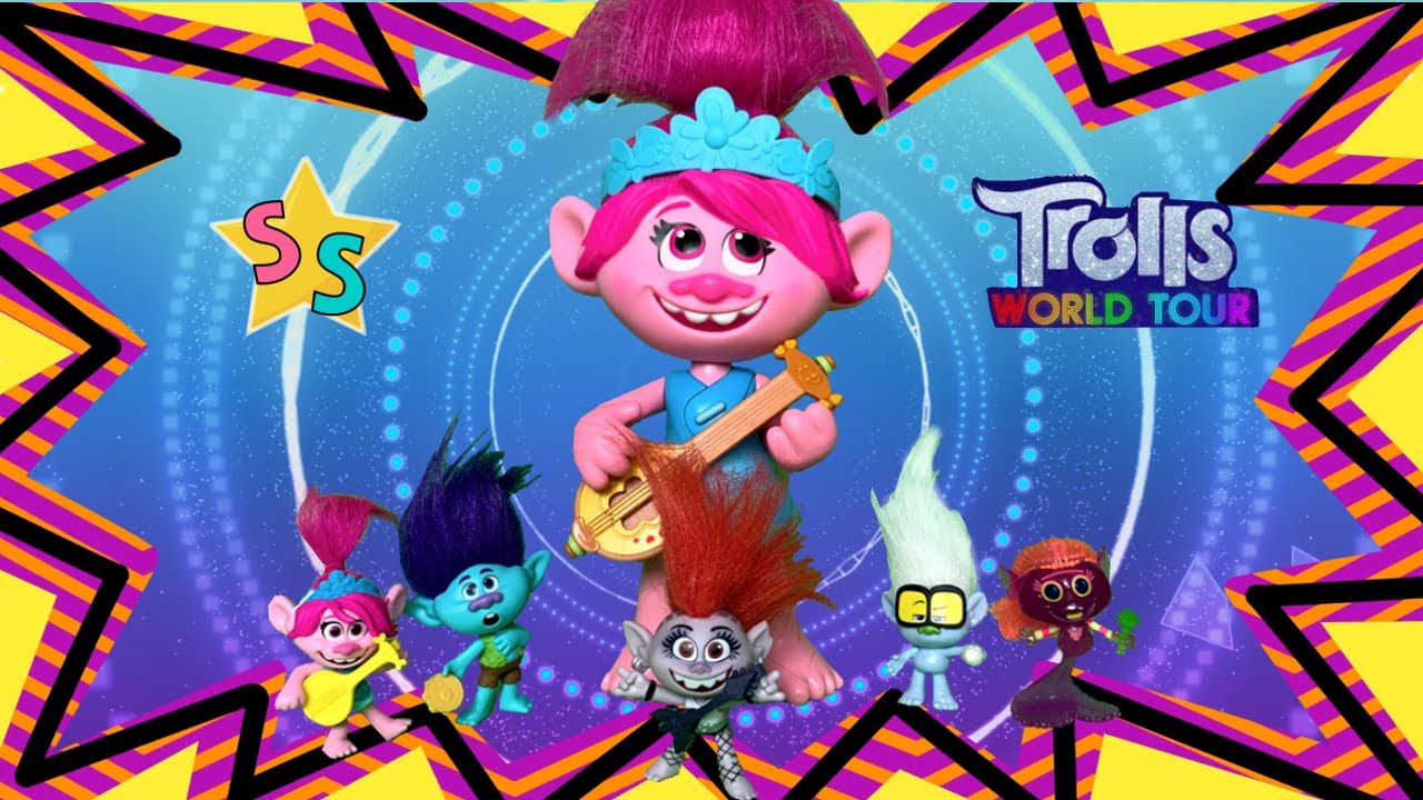 Princess Poppy With Ukulele Official Trolls World Tour Mini