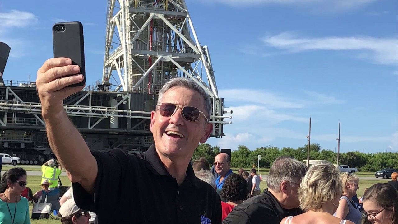 Mobile Launcher Moves Toward Exploration Mission-1