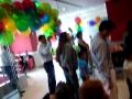 Sebas y Guiselle en KFC cumple baile 15-11-09