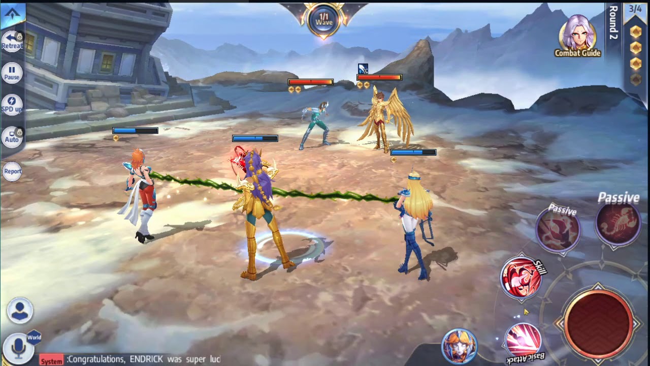 Share Damage Saint Seiya Awakening Elite Train