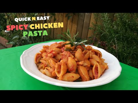 Creamy Spicy Chicken Pasta | Easy Pasta Recipe | Indian Pakistani Style Chicken Pasta