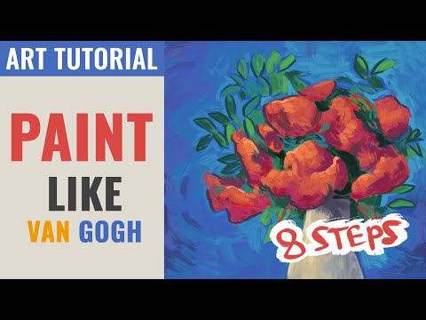 Paint like Van Gogh digitally in 8 simple steps