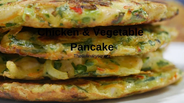 Chicken & Vegetable Pancake