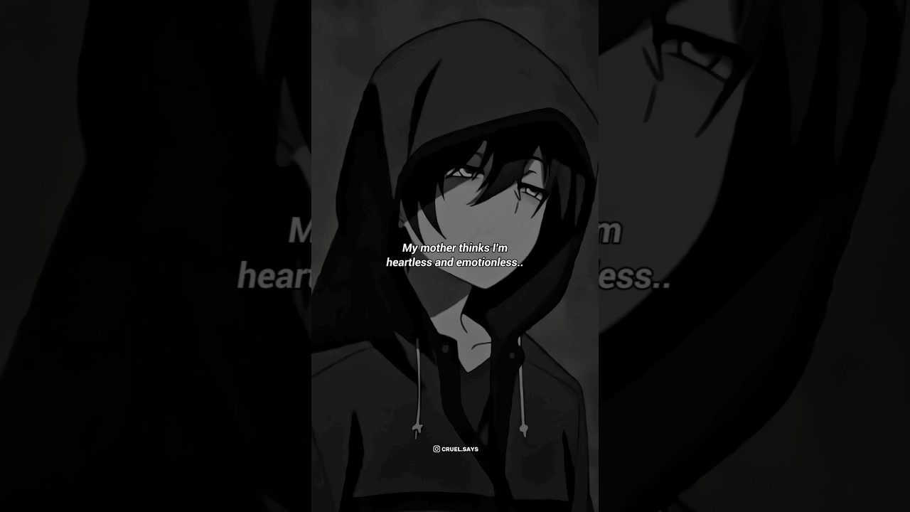 The Heartless Villain Who Loved His Mother #shorts #animeQuotes #deepEdit