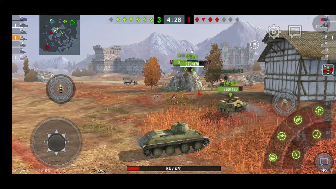 Tanks blitz режимы