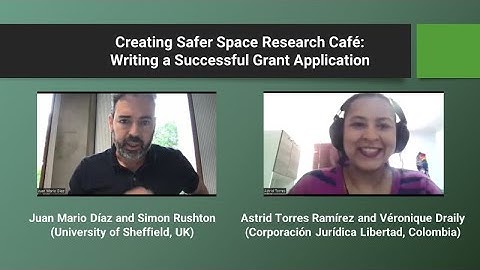 Research Café: Writing a Successful Grant Application