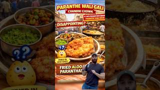 Paranthe Wali Gali in Chandni Chowk and utter disappointment..... #chandnichowk #paranthewaligali