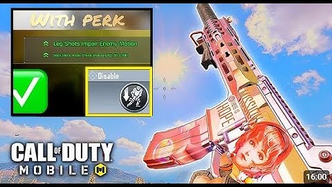 *NEW* M4LMG - AILIKA + Disable perk 😍 is Beast against SQUADS  #callofdutymobile #codmobile #codm