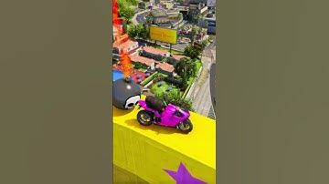 SHINCHAN AND FRANKLIN TRIED THE IMPOSSIBLE PARKOUR CHALLENGE GTA 5 ☠️