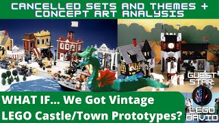 What If... We Got Vintage LEGO Castle/Town Prototypes? Cancelled Sets/Themes Concept Art Analysis