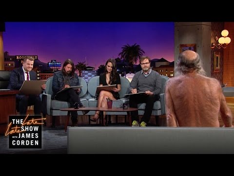 Nude Model Sketching with Jordana Brewster, Dave Grohl and Rainn Wilson