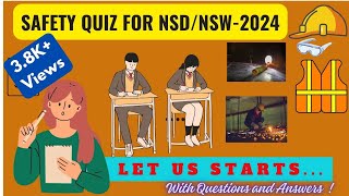 Safety Quiz for NSD/NSW 2024|Safety Day and Week celebration activity| National Safety Day 2024