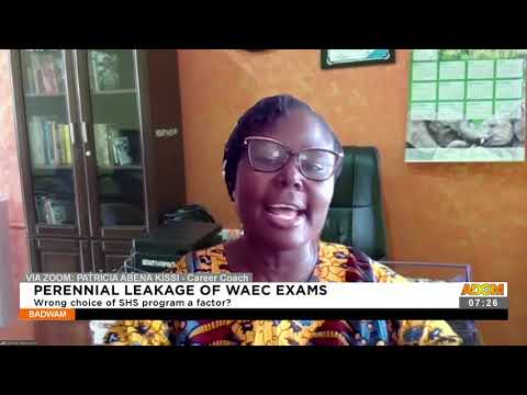 Perennial Leakage of WAEC Exams: Wrong choice of SHS program a factor - Afisem on Adom TV (20-9-21) Perennial Leakage of WAEC Exams: Wrong choice of SHS program a factor - Afisem on Adom TV (20-9-21)