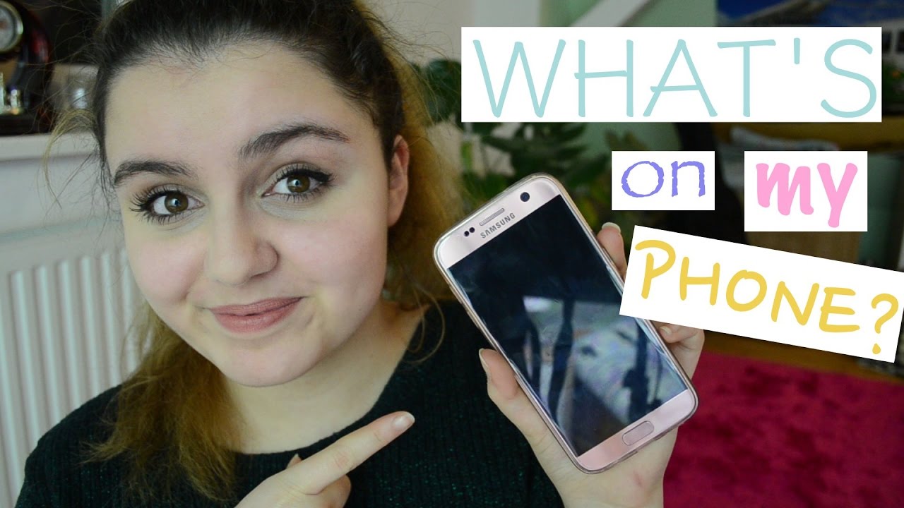 WHAT'S ON MY PHONE? 2017