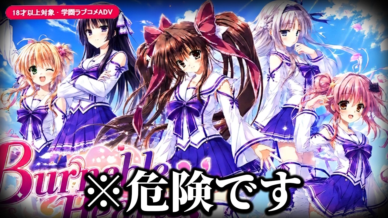 秋葉原で配られた「誰も知らない美少女ゲーム」の中身が気味悪すぎる｜Burnable Hearts!