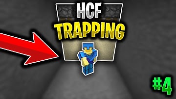 HCF SOTW TRAPPING #4 INSANE *NEW* CAVE SAND TRAP - Minecraft HCF